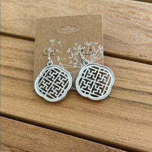 Elegant Silver Dangle Earrings